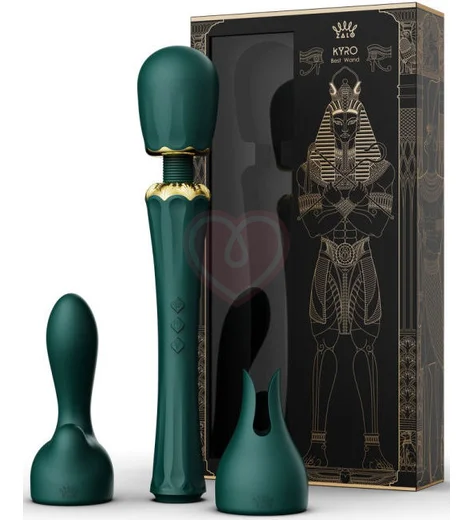 Массажёр со съёмными насадками Zalo Kyro зелёный фото 9