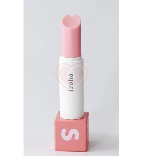 Минивибратор в виде помады Tenga Iroha Stick персиковый фото 3