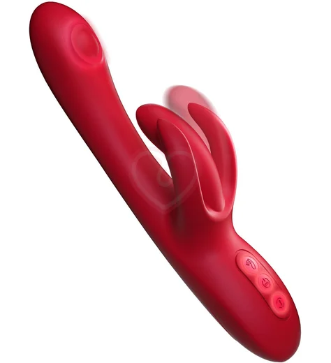 Вибратор-кролик Amovibe Trio Bliss красный фото 2