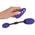 Анальный и вагинальный шарики GoGasm чёрно-фиолетовые фото 3