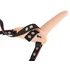 Гладкий страпон с вибрацией на ремешках Vibrating Strap-On фото 2