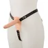 Гладкий страпон с вибрацией на ремешках Vibrating Strap-On фото 4