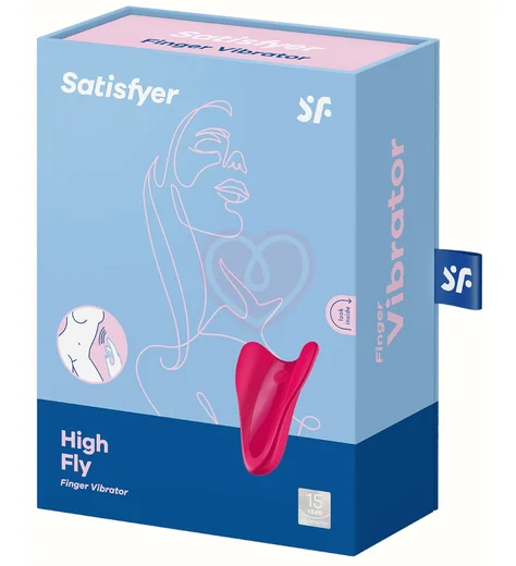 Мини-вибратор для ладони Satisfyer High Fly розовый фото 5