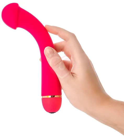 Вибратор для зоны G A-Toys by Toyfa Mush розовый фото 4