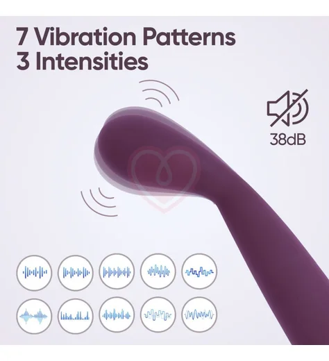 Вибратор со стимуляцией зоны G Selove TouchBend Se100 фиолетовый фото 2