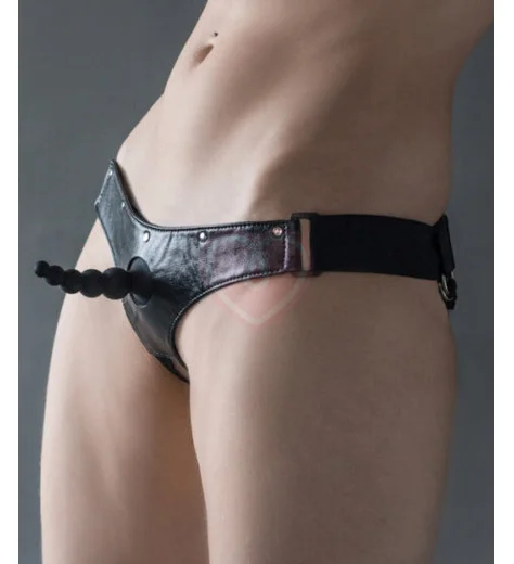 Анальный страпон No Mercy Better One Size черный фото 6