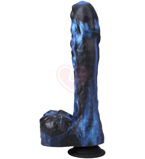 Мини секс-машина на присоске с пультом Tendril Thruster чёрно-синяя фото 3