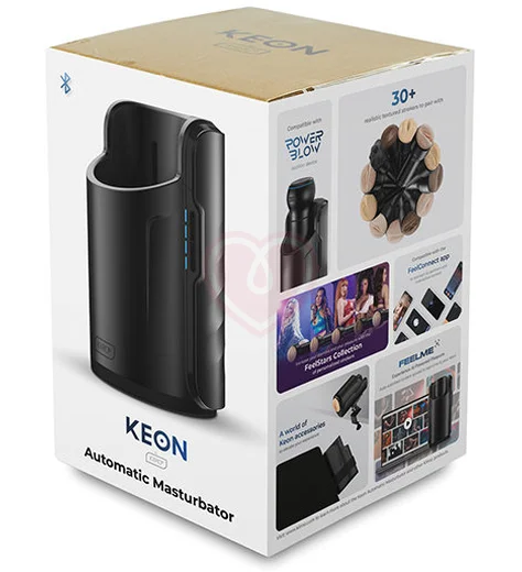 Интерактивный автоматический мастурбатор Kiiroo Keon WiFi чёрный фото 5