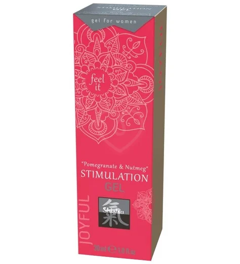 Возбуждающий гель для женщин Shiatsu Stimulation Gel Грант и мускатный орех 30 мл фото 2