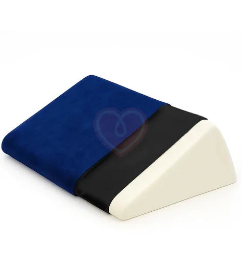 Подушка для секса Erola Wedge Треугольник синяя фото 2