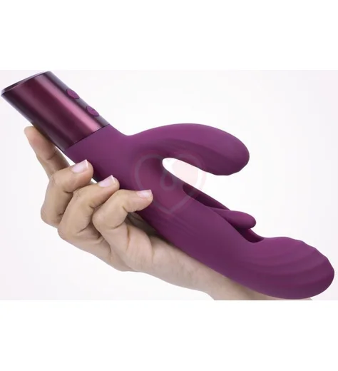 Вибратор-кролик с функцией толчков и стимуляцией зоны G Selove Fluttery фиолетовый фото 5