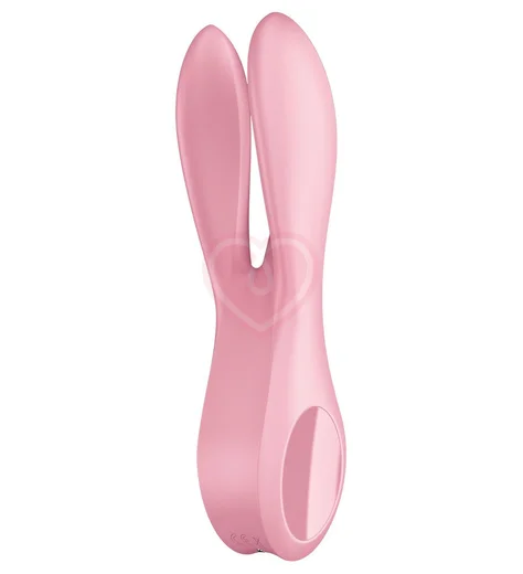 Вибростимулятор Satisfyer Threesome 1 с тремя кончиками розовый фото 4