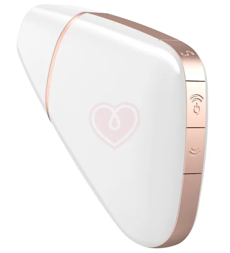 Вакуумный стимулятор с приложением Satisfyer Love Triangle белый фото 3