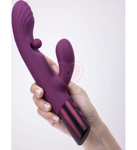 Вибратор-кролик с вращающимся шариком Selove Swrily фиолетовый фото 5