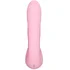 Вибратор с вакуумной стимуляцией клитора Jos Juna розовый фото 5