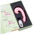 Вибратор с вакуумной стимуляцией клитора Jos Juna розовый фото 11