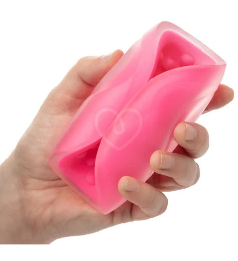 Рельефный мастурбатор The Gripper Beaded Grip с шариками фото 2