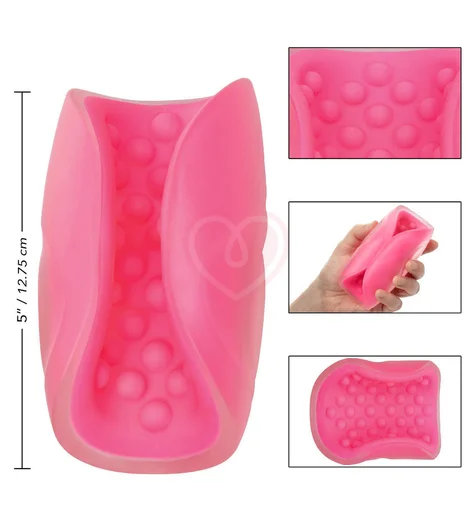 Рельефный мастурбатор The Gripper Beaded Grip с шариками фото 3