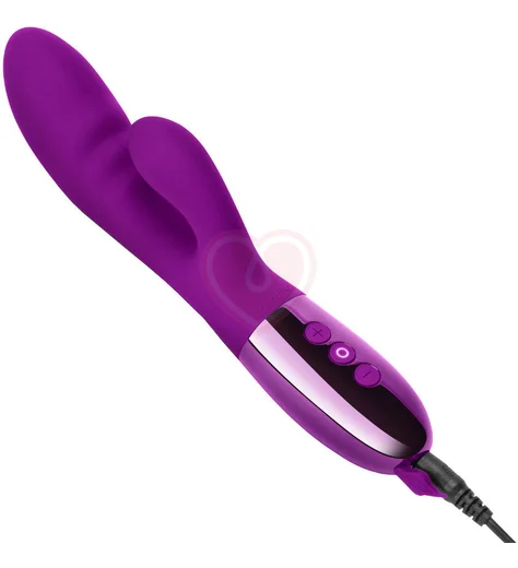 Вибратор с клиторальным кончиком Le Wand Blend фиолетовый фото 5