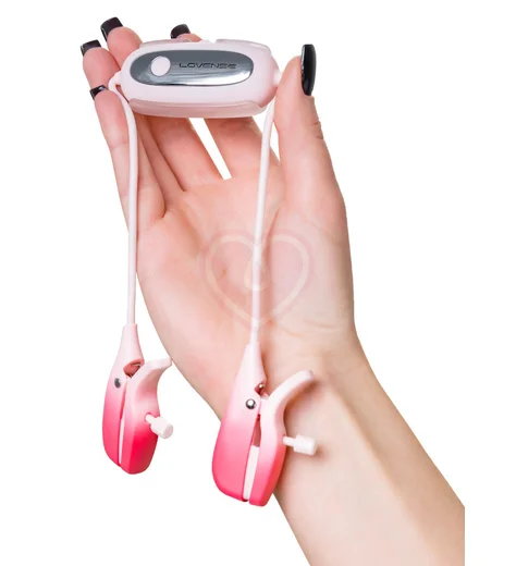 Зажимы для сосков Lovense Gemini с вибрацией и управлением от приложения фото 5