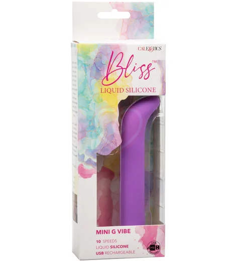 Вибратор для зоны G Bliss Liquid Mini G Vibe фиолетовый фото 7
