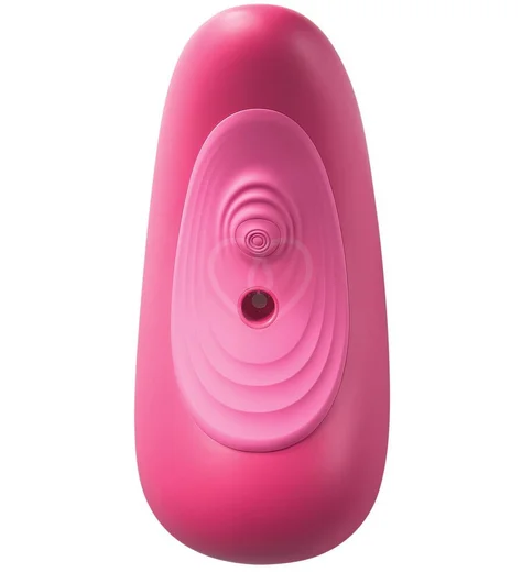 Подушка-качалка с вибрацией и сменными насадками Ride On розовая фото 3