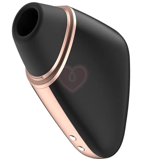 Вакуумный стимулятор с приложением Satisfyer Love Triangle чёрный фото 7