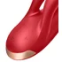 Вибратор Satisfyer Double Flex с двумя клиторальными кончиками красный фото 3