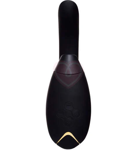 Вибратор с бесконтактной стимуляцией клитора Womanizer InsideOut чёрный фото 2