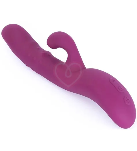 Вибратор-кролик со подвижными шариками Selove Wave фиолетовый фото 2