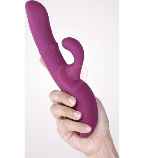 Вибратор-кролик со подвижными шариками Selove Wave фиолетовый фото 5