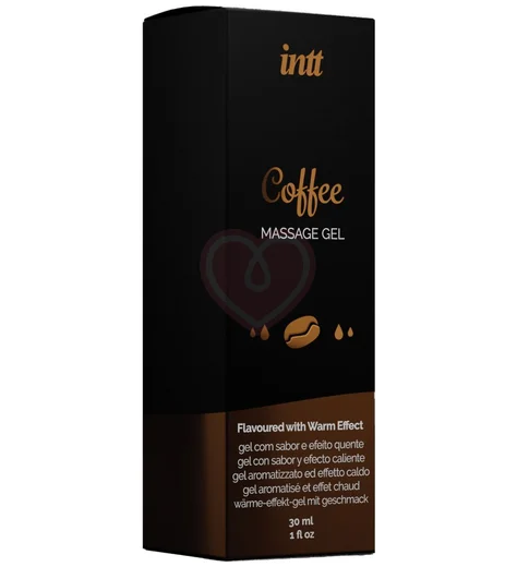 Разогревающий гель Intt Coffee со вкусом кофе 30 мл фото 2