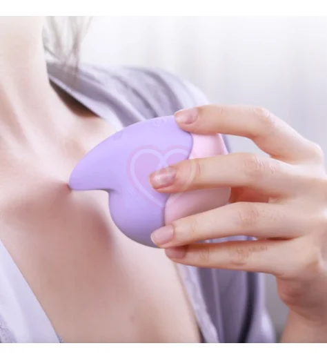 Вакуумный стимулятор Magic Motion Unicorn с дистанционным управлением фиолетовый фото 3