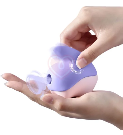 Вакуумный стимулятор Magic Motion Unicorn с дистанционным управлением фиолетовый фото 4