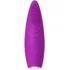 Клиторальный стимулятор с вибрацией язычком и ресничками Jos Alicia фиолетовый фото 3