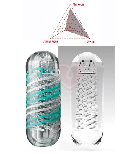 Мастурбатор Tenga Spinner Pixel Special Soft фото 6