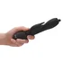 Вибратор Nilo с ротацией на кончике и стимулятором клитора чёрный фото 4