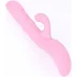 Вибратор-кролик со подвижными шариками Selove Wave розовый фото 2