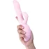Вибратор-кролик со подвижными шариками Selove Wave розовый фото 5