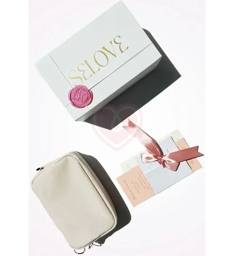 Вибратор-кролик с вакуумно-волновой стимуляцией клитора Selove Caress фиолетовый фото 5