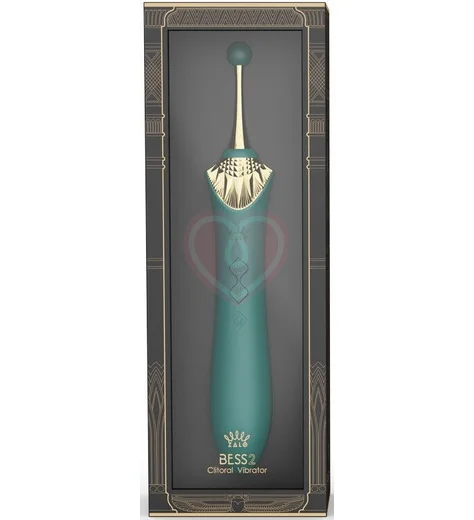 Массажёр со съёмными насадками и функцией нагрева Zalo Bess 2 зелёный фото 9