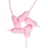 Набор из 5 вагинальных шариков Flovetta Tulips розовый фото 2