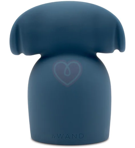 Насадка для мужской мастурбации на вибратор Le Wand Stroke синяя фото 2