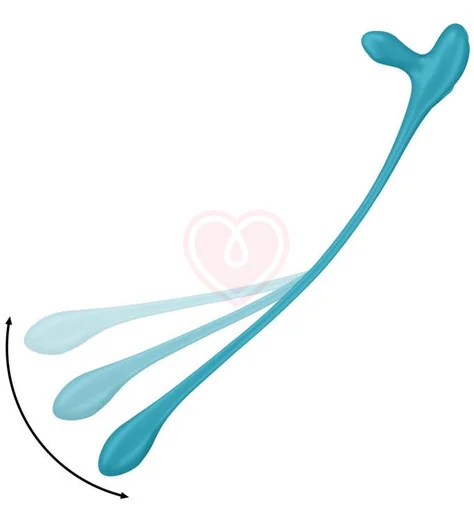 Мультивибратор Satisfyer Plug & Play 1 голубой фото 3