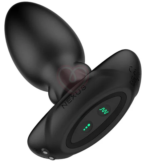 Анальная вибропробка с пультом Nexus Beat черная фото 2