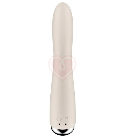 Вибратор с ротацией Satisfyer Spinning Vibe 1 бежевый фото 6