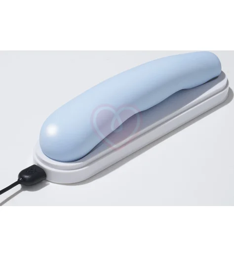 Нереалистичный гибкий вибратор Iroha Fit Minamozuki голубой фото 6