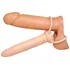 Насадка-страпон для двойного проникновения Anal Special телесная фото 3