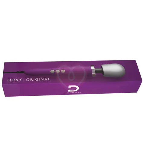 Вибромассажёр Doxy Wand Massager фиолетовый фото 5
