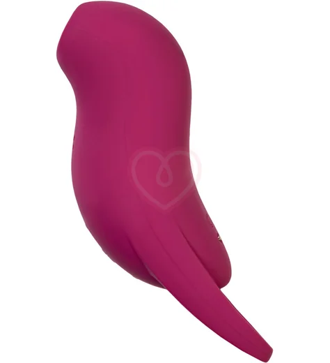 Вакуумый вибростимулятор клитора Satisfyer Pocket Pro 1 бордовый фото 10